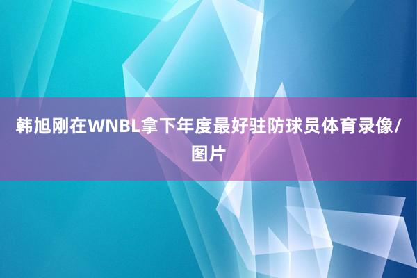 韩旭刚在WNBL拿下年度最好驻防球员体育录像/图片