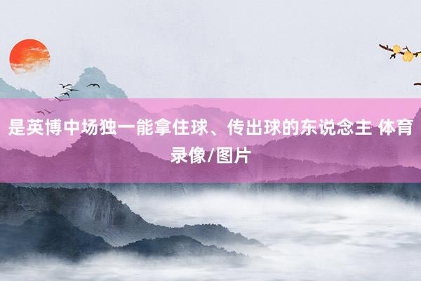 是英博中场独一能拿住球、传出球的东说念主 体育录像/图片