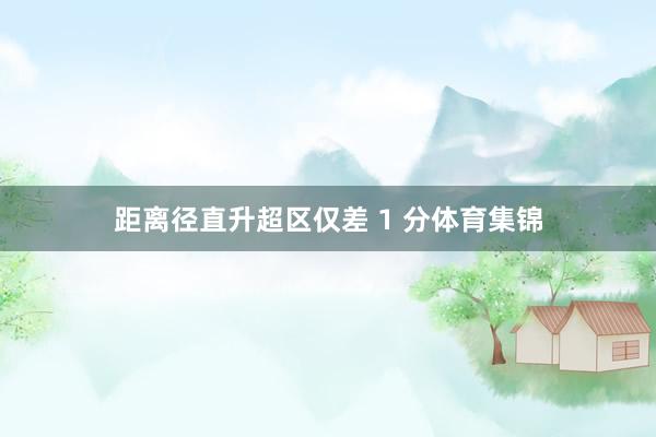 距离径直升超区仅差 1 分体育集锦