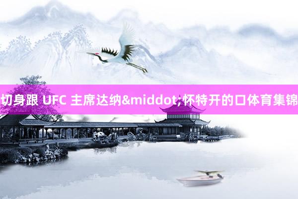 切身跟 UFC 主席达纳·怀特开的口体育集锦